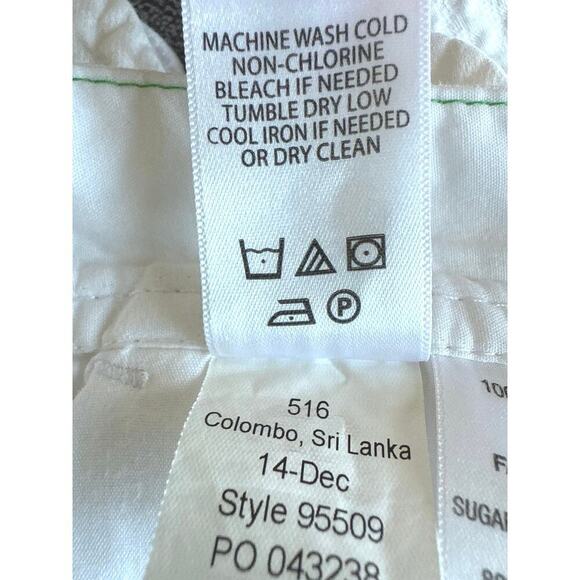 Lilly Pulitzer Buttercup Shorts White Scalloped Hem Size 2 - Picture 11 of 12